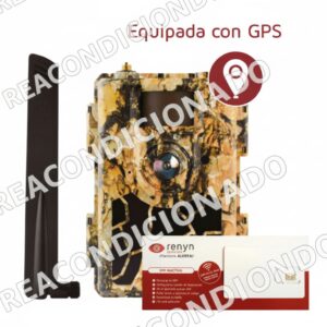 REACONDICIONADO Cámara Cherokee 2 Geolocalizador + Suscripción Anual SIM + Tarjeta SD