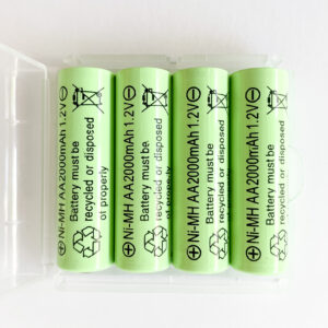 Pack 8 pilas AA 1.2V 2.000 mah