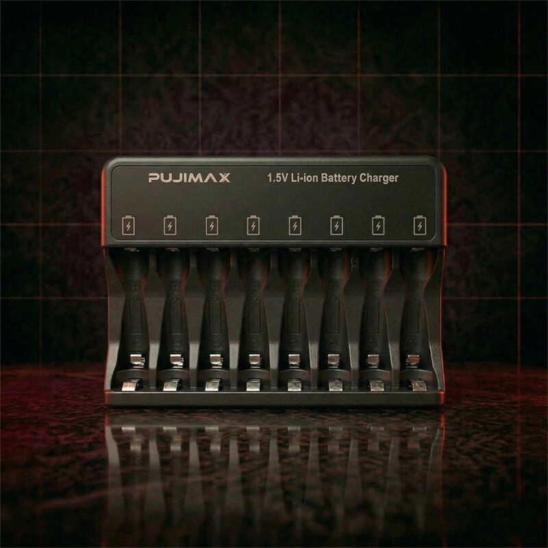 Pack 8 pilas AA, 1.5v, 2200mah