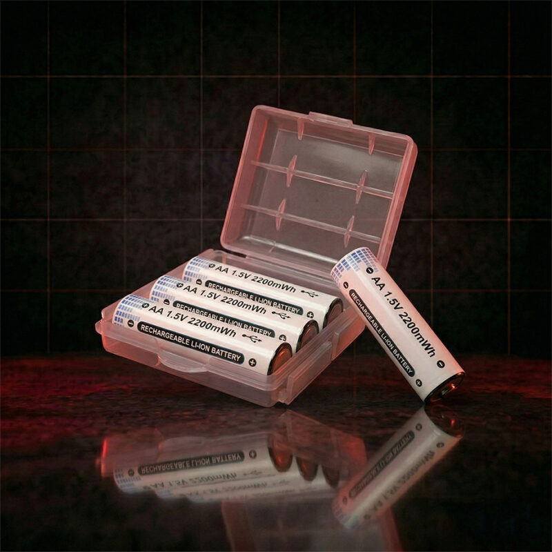 Pack 8 pilas AA, 1.5v, 2200mah
