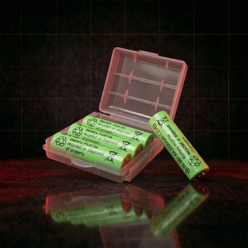 Pack 8 pilas AA, 1.2v, 2000mah