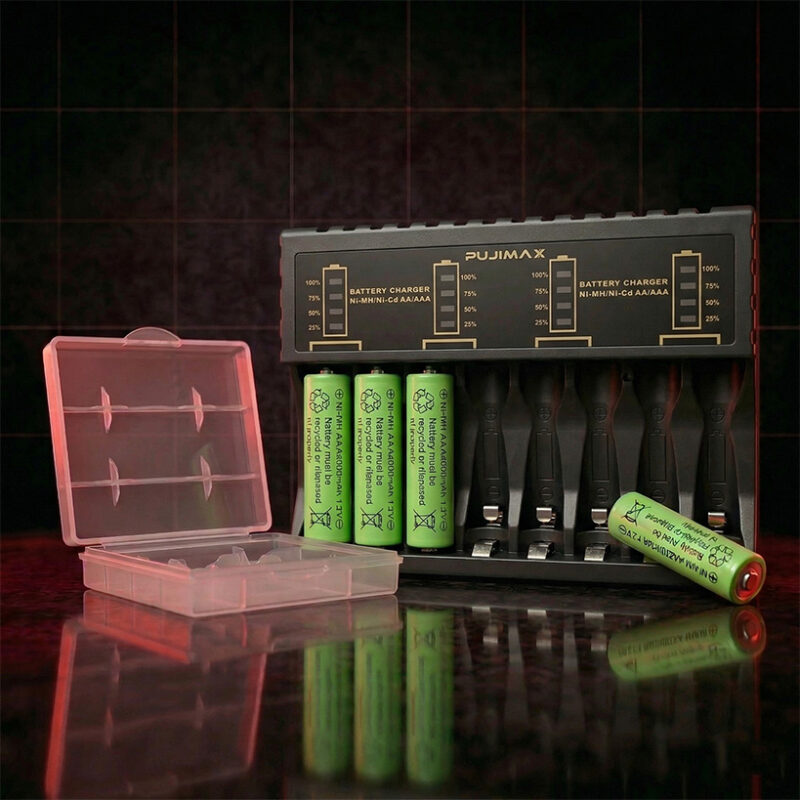 Pack 8 pilas AA, 1.2v, 2000mah